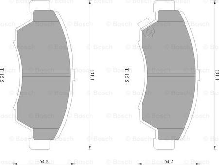 BOSCH 0 986 AB1 169 - Jarrupala, levyjarru inparts.fi