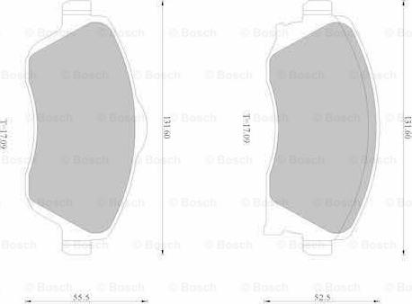 BOSCH 0 986 AB1 118 - Jarrupala, levyjarru inparts.fi