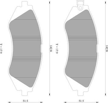 BOSCH 0 986 AB1 188 - Jarrupala, levyjarru inparts.fi