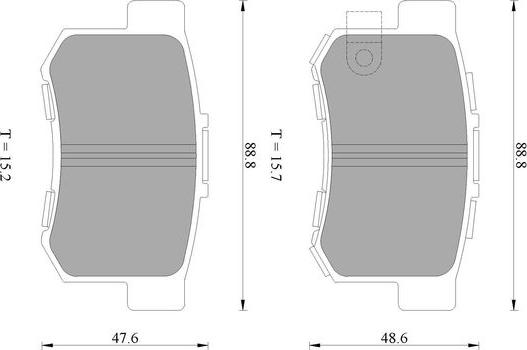 BOSCH 0 986 AB1 182 - Jarrupala, levyjarru inparts.fi