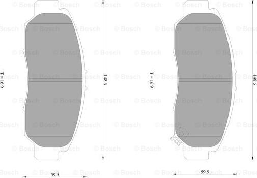 BOSCH 0 986 AB1 385 - Jarrupala, levyjarru inparts.fi