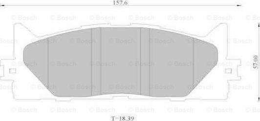 BOSCH 0 986 AB1 335 - Jarrupala, levyjarru inparts.fi