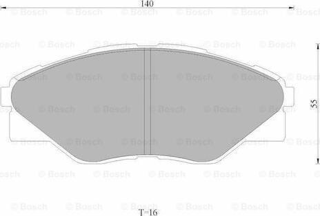 BOSCH 0 986 AB1 796 - Jarrupala, levyjarru inparts.fi