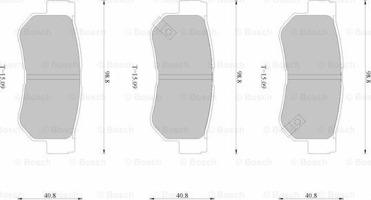 BOSCH 0 986 AB1 719 - Jarrupala, levyjarru inparts.fi