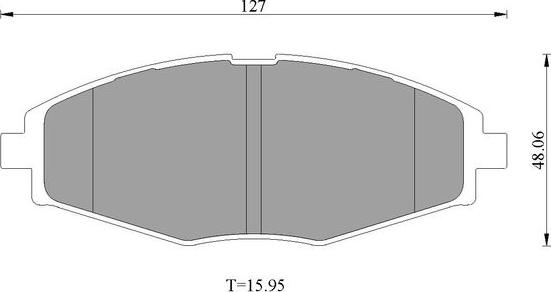 BOSCH 0 986 AB1 711 - Jarrupala, levyjarru inparts.fi