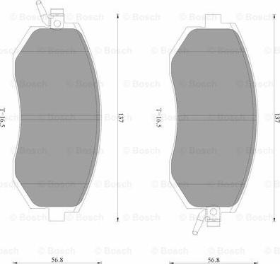 BOSCH 0 986 AB3 508 - Jarrupala, levyjarru inparts.fi