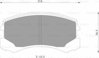 BOSCH 0 986 AB3 503 - Jarrupala, levyjarru inparts.fi