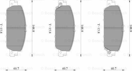 BOSCH 0 986 AB3 502 - Jarrupala, levyjarru inparts.fi