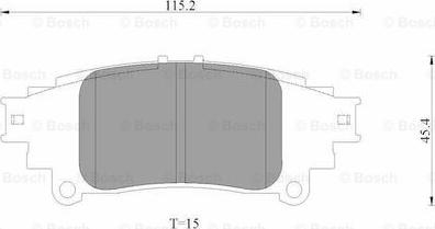 BOSCH 0 986 AB3 531 - Jarrupala, levyjarru inparts.fi