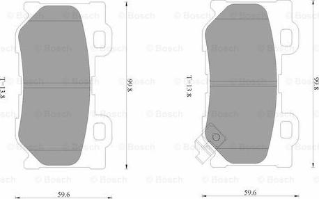 BOSCH 0 986 AB3 529 - Jarrupala, levyjarru inparts.fi