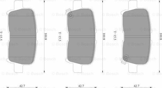 BOSCH 0 986 AB3 526 - Jarrupala, levyjarru inparts.fi