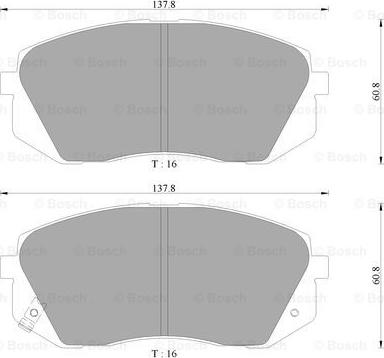 BOSCH 0 986 AB3 091 - Jarrupala, levyjarru inparts.fi