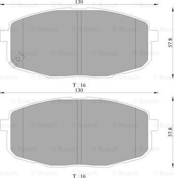 BOSCH 0 986 AB3 046 - Jarrupala, levyjarru inparts.fi