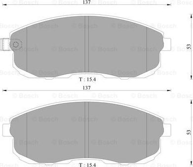 BOSCH 0 986 AB3 063 - Jarrupala, levyjarru inparts.fi