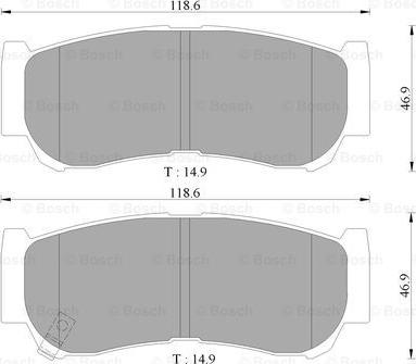 BOSCH 0 986 AB3 074 - Jarrupala, levyjarru inparts.fi