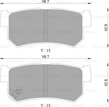 BOSCH 0 986 AB3 073 - Jarrupala, levyjarru inparts.fi