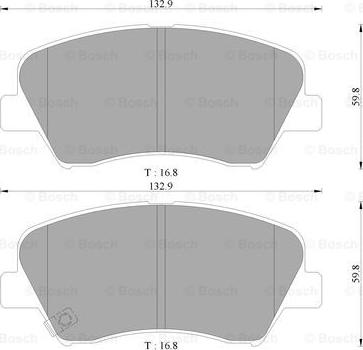 BOSCH 0 986 AB3 106 - Jarrupala, levyjarru inparts.fi