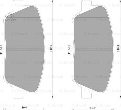 BOSCH 0 986 AB3 108 - Jarrupala, levyjarru inparts.fi