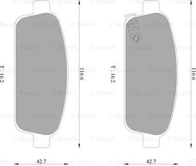 BOSCH 0 986 AB3 103 - Jarrupala, levyjarru inparts.fi