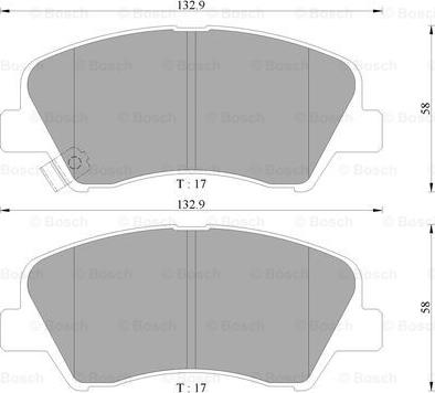 BOSCH 0 986 AB3 107 - Jarrupala, levyjarru inparts.fi