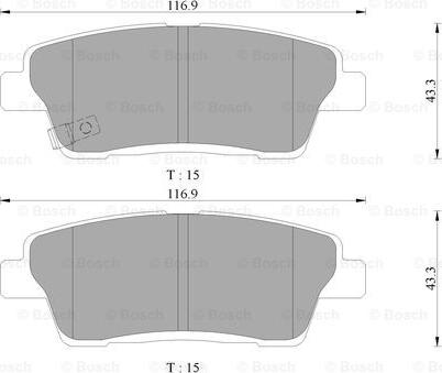 BOSCH 0 986 AB3 138 - Jarrupala, levyjarru inparts.fi