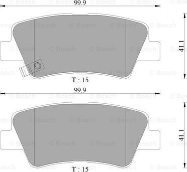 BOSCH 0 986 AB3 133 - Jarrupala, levyjarru inparts.fi