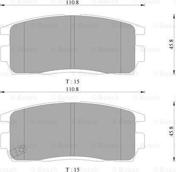 BOSCH 0 986 AB1 313 - Jarrupala, levyjarru inparts.fi