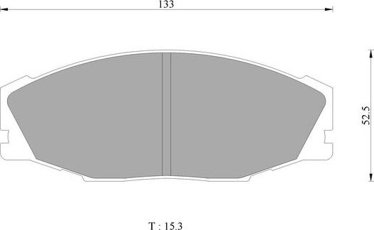 BOSCH 0 986 AB3 849 - Jarrupala, levyjarru inparts.fi