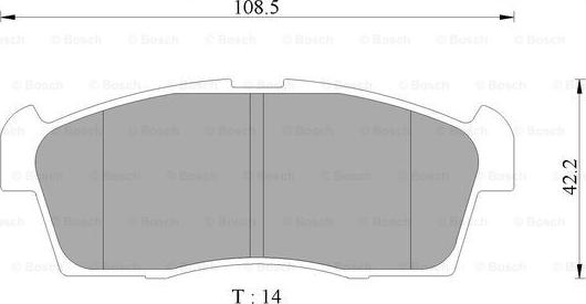 BOSCH 0 986 AB2 490 - Jarrupala, levyjarru inparts.fi