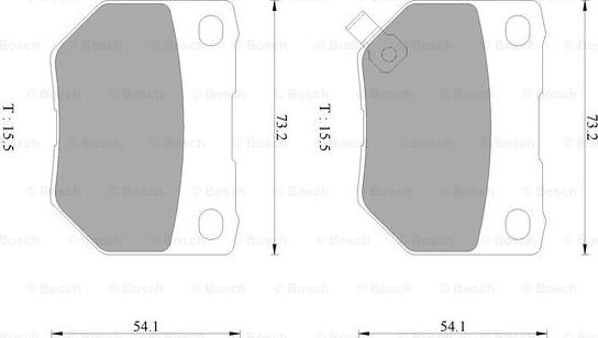 BOSCH 0 986 AB2 498 - Jarrupala, levyjarru inparts.fi