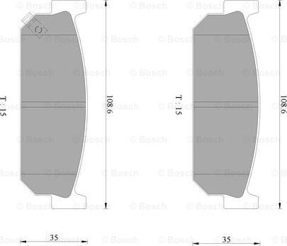 BOSCH 0 986 AB2 440 - Jarrupala, levyjarru inparts.fi