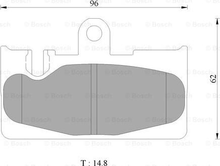 BOSCH 0 986 AB2 441 - Jarrupala, levyjarru inparts.fi