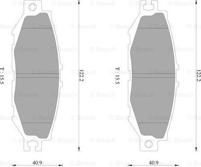 BOSCH 0 986 AB2 443 - Jarrupala, levyjarru inparts.fi