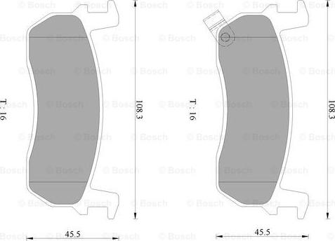 BOSCH 0 986 AB2 447 - Jarrupala, levyjarru inparts.fi