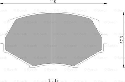 BOSCH 0 986 AB2 454 - Jarrupala, levyjarru inparts.fi