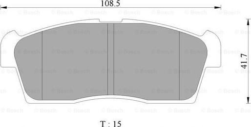 BOSCH 0 986 AB2 416 - Jarrupala, levyjarru inparts.fi