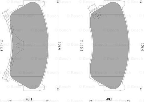 BOSCH 0 986 AB2 484 - Jarrupala, levyjarru inparts.fi