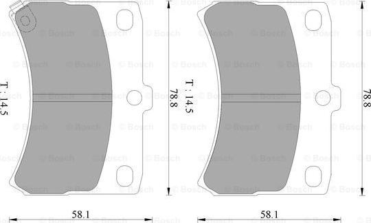 BOSCH 0 986 AB2 426 - Jarrupala, levyjarru inparts.fi