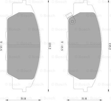 BOSCH 0 986 AB2 470 - Jarrupala, levyjarru inparts.fi