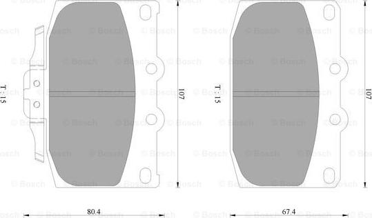 BOSCH 0 986 AB2 472 - Jarrupala, levyjarru inparts.fi