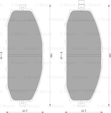 BOSCH 0 986 AB2 551 - Jarrupala, levyjarru inparts.fi