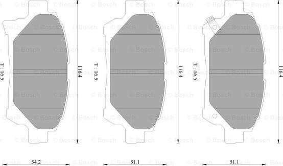 BOSCH 0 986 AB2 503 - Jarrupala, levyjarru inparts.fi