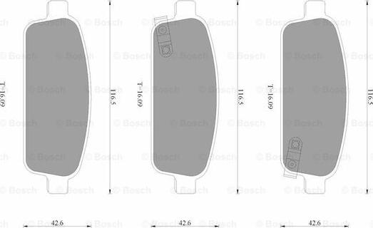 BOSCH 0 986 AB2 510 - Jarrupala, levyjarru inparts.fi