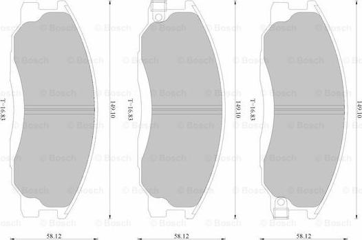 BOSCH 0 986 AB2 534 - Jarrupala, levyjarru inparts.fi