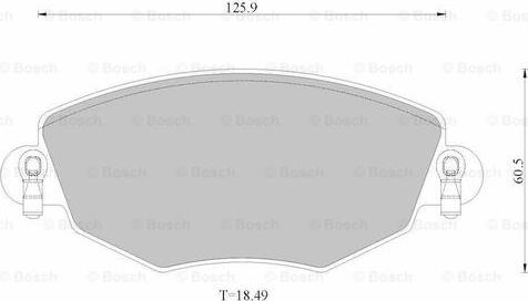 BOSCH 0 986 AB2 529 - Jarrupala, levyjarru inparts.fi