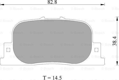 BOSCH 0 986 AB2 654 - Jarrupala, levyjarru inparts.fi