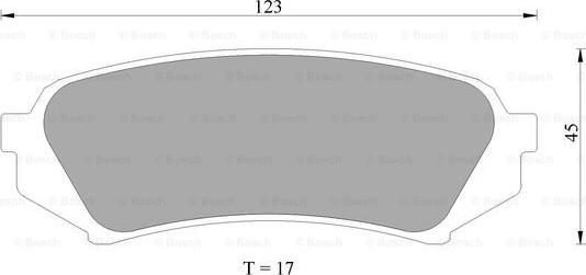 BOSCH 0 986 AB2 606 - Jarrupala, levyjarru inparts.fi