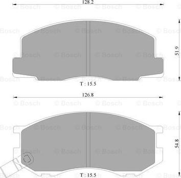 BOSCH 0 986 AB2 049 - Jarrupala, levyjarru inparts.fi