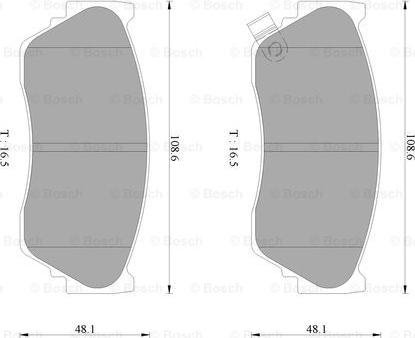 BOSCH 0 986 AB2 069 - Jarrupala, levyjarru inparts.fi