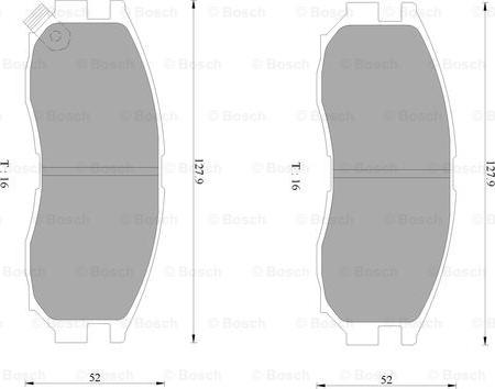 BOSCH 0 986 AB2 064 - Jarrupala, levyjarru inparts.fi